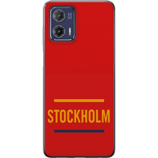 Motorola Moto G73 Gjennomsiktig deksel Stockholm – Hockey