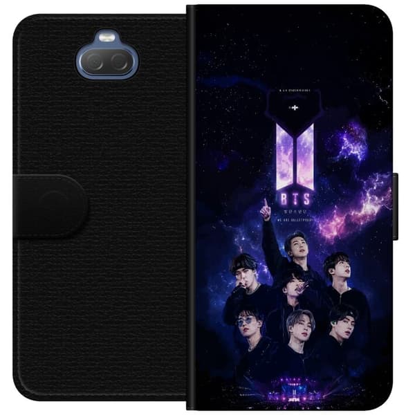 Kompatibelt Plånboksfodral till Sony Xperia 10 BTS lila
