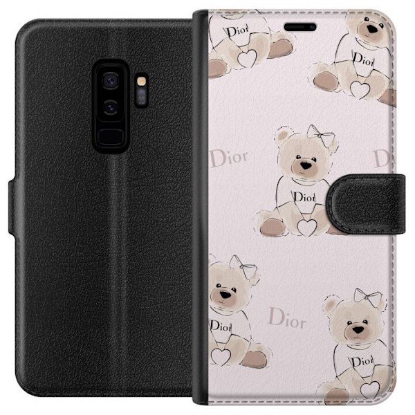 Samsung Galaxy S9+ Lompakkokotelo Teddy Dior Vibes - ylellinen
