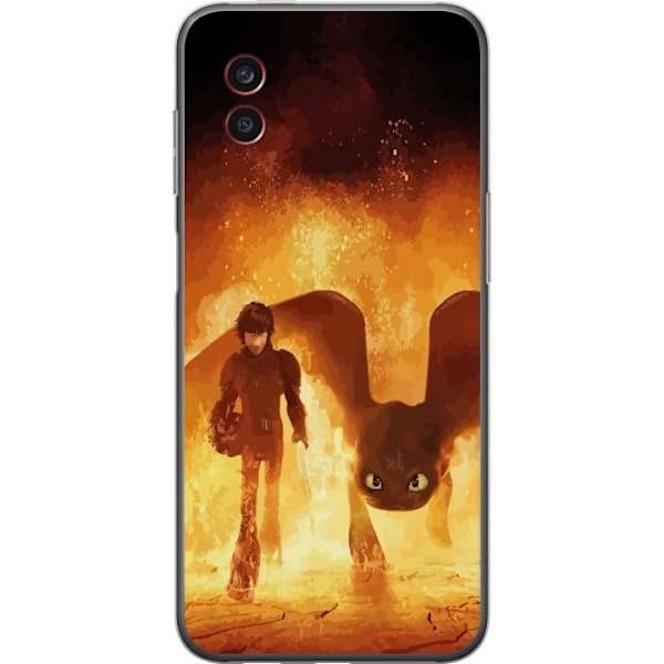 Samsung Galaxy Xcover6 Pro Genomskinligt Skal Draktränaren