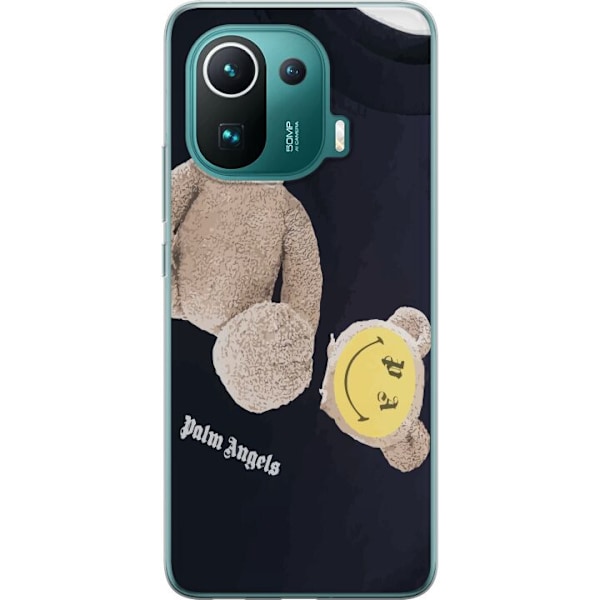 Xiaomi Mi 11 Pro Läpinäkyvä kuori Teddy Palm Angels