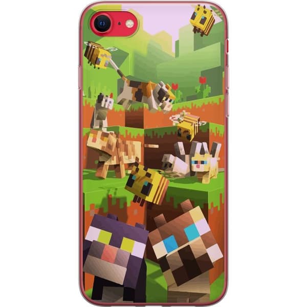 Kompatibelt Mobilskal till Apple iPhone SE (2022) MineCraft