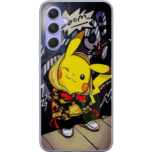 Kompatibel Mobilcover til Samsung Galaxy A54 Pikachu