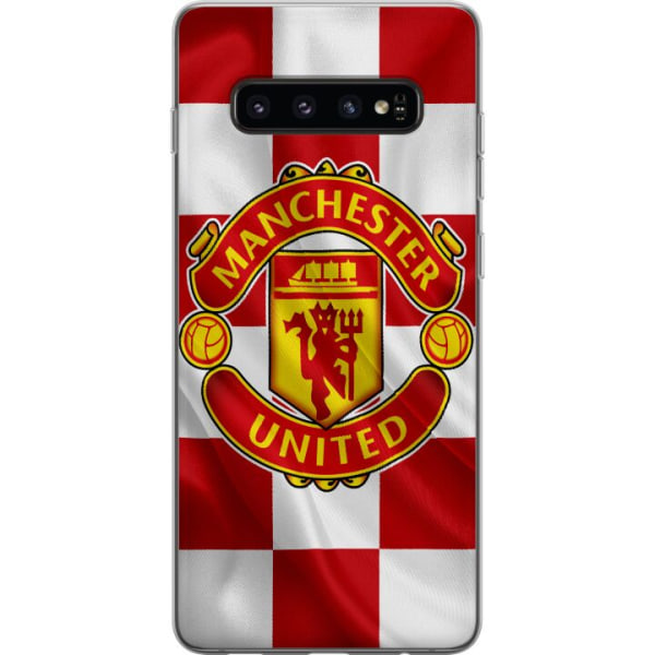 Samsung Galaxy S10 Deksel / Mobildeksel - Manchester United