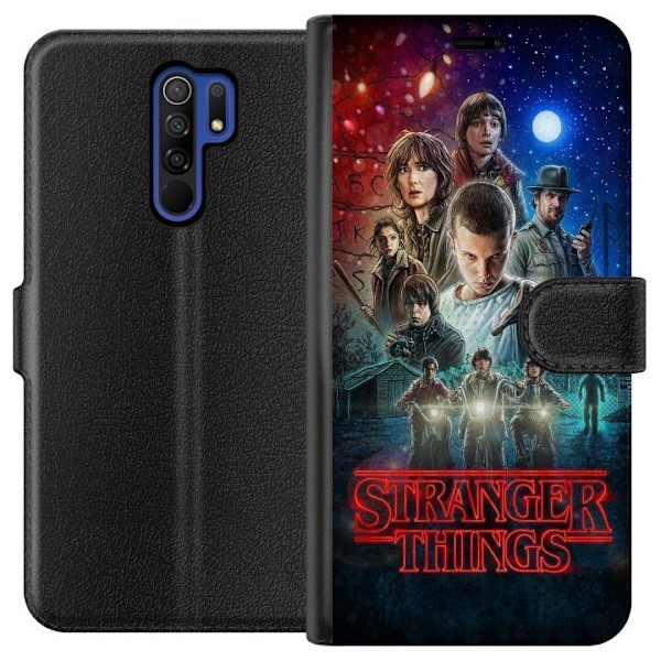 Xiaomi Redmi 9 Lompakkokotelo Stranger Things