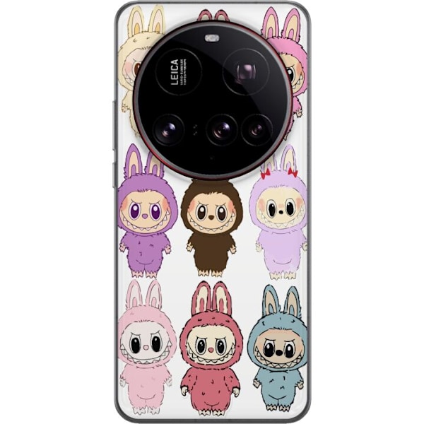 Xiaomi 15 Ultra Läpinäkyvä kuori Labubu Pink Monster - Popk