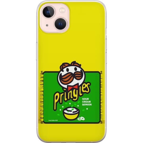 Kompatibelt Mobilskal till Apple iPhone 13 Pringles gul