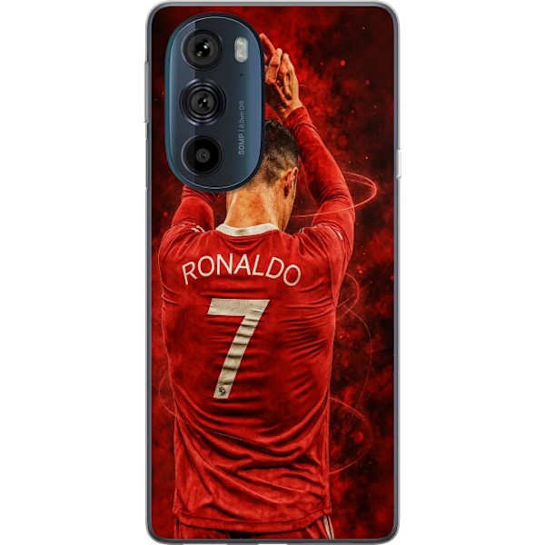 Motorola Edge 30 Pro Läpinäkyvä kuori Ronaldo