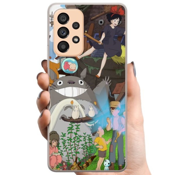 Samsung Galaxy A53 5G TPU Matkapuhelimen kuori Studio Ghibli