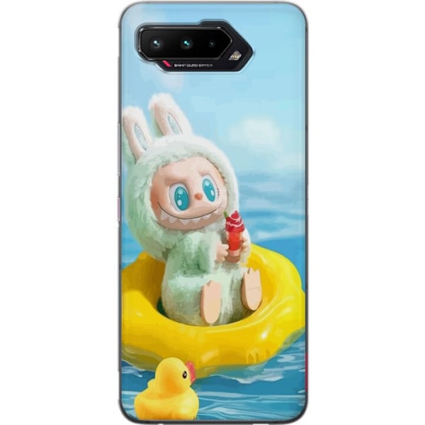 Asus ROG Phone 5 Läpinäkyvä kuori Labubu Macaron-sarja