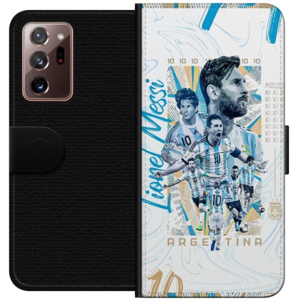 Samsung Galaxy Note20 Ultra Lompakkokotelo Lionel Messi