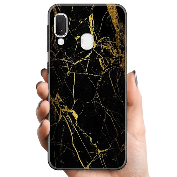 Samsung Galaxy A20e TPU Mobilskal Marmor