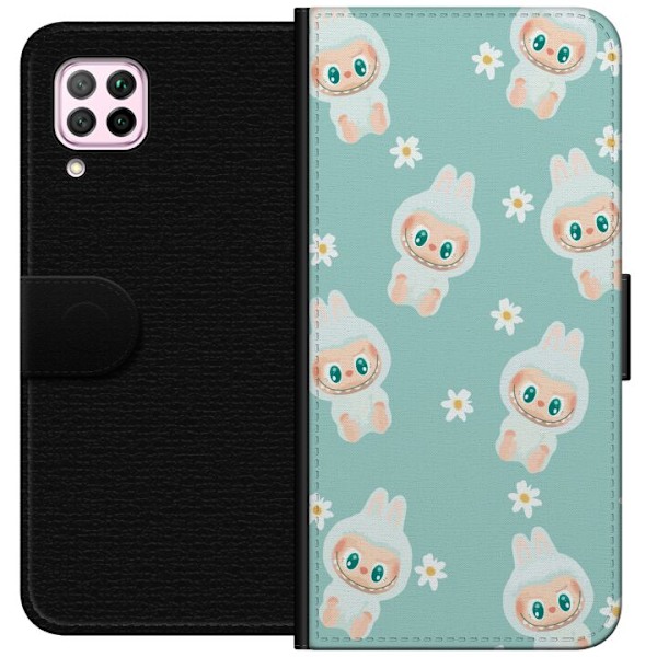 Huawei P40 lite Lompakkokotelo Labubu Candy Vibes