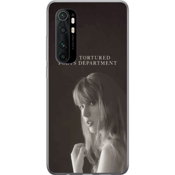 Xiaomi Mi Note 10 Lite Gennemsigtig cover Taylor Swift