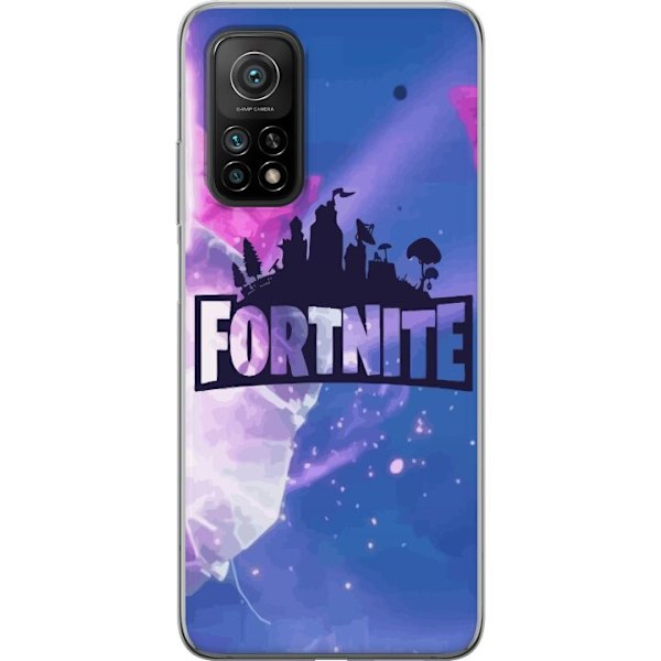 Xiaomi Mi 10T 5G Gjennomsiktig deksel Fortnite