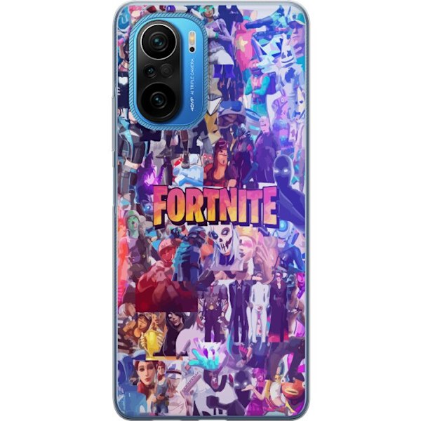 Xiaomi Poco F3 Gennemsigtig cover Fortnite