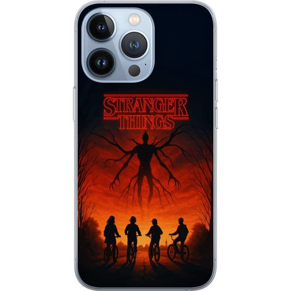 Kompatibelt Mobildeksel til Apple iPhone 13 Pro Stranger Things Eleven Mike Dustin Hawkins eventyr