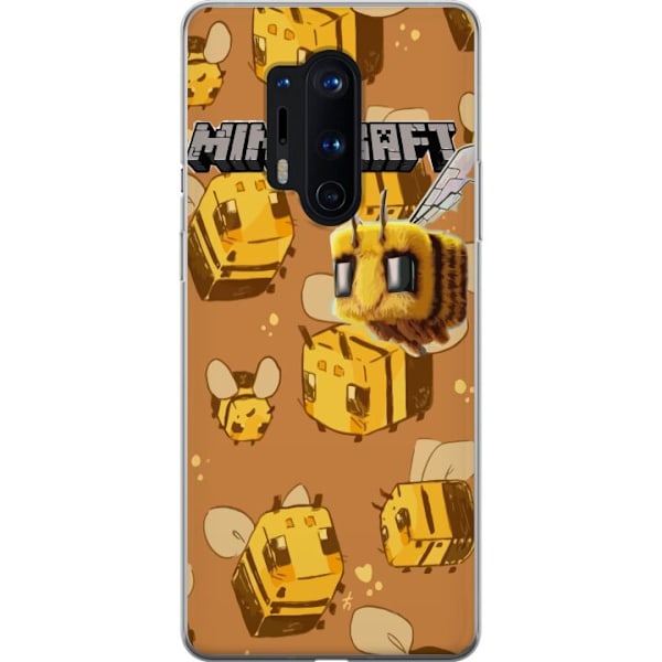 OnePlus 8 Pro Läpinäkyvä kuori Minecraft Bi