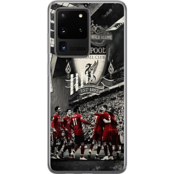 Samsung Galaxy S20 Ultra Läpinäkyvä kuori Liverpool