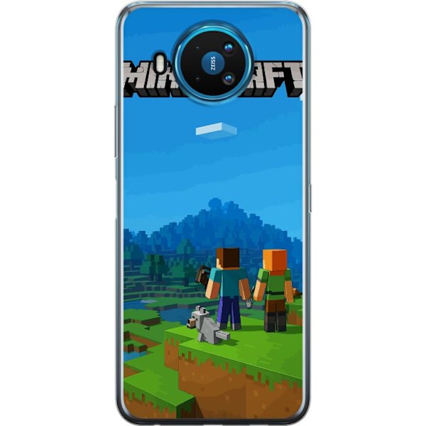 Nokia 8.3 5G Läpinäkyvä kuori Minecraft Key Art
