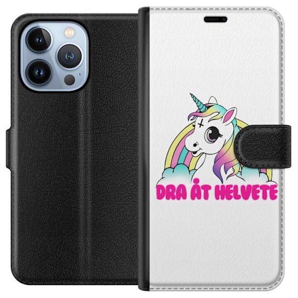 Apple iPhone 13 Pro Tegnebogsetui Unicorn