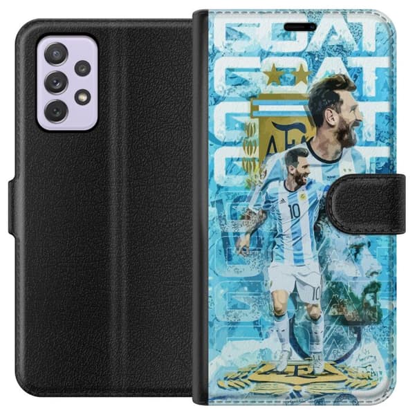 Kompatibelt Plånboksfodral till Samsung Galaxy A52s 5G Argentina - Messi