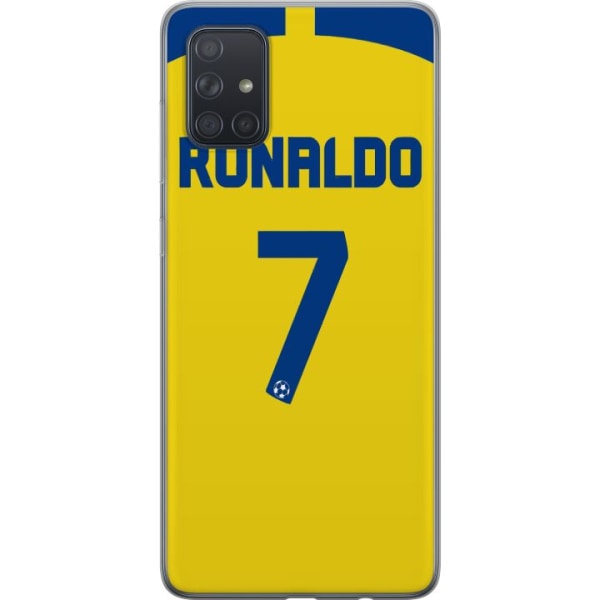 Samsung Galaxy A71 Gennemsigtig cover Ronaldo