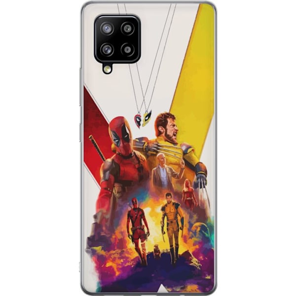 Samsung Galaxy A42 5G Gennemsigtig cover Wolverine Deadpool