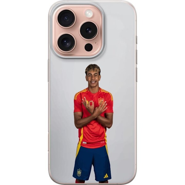 Apple iPhone 16 Pro Gennemsigtig cover Lamine Yamal