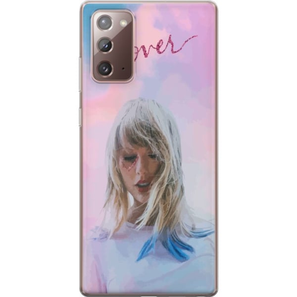 Samsung Galaxy Note20 Gennemsigtig cover Taylor Swift - Lover