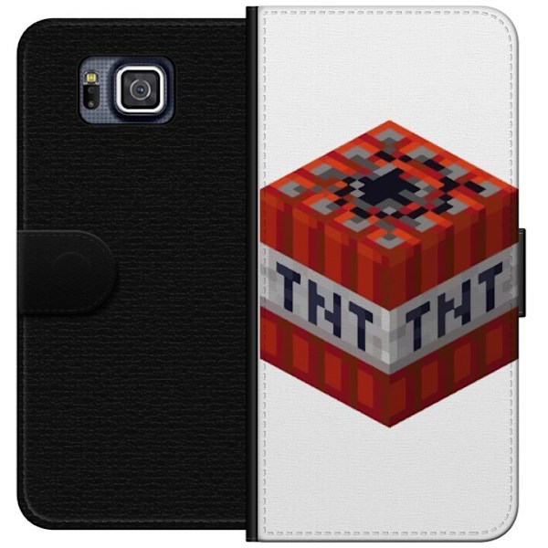 Samsung Galaxy Alpha Lompakkokotelo Minecraft TNT