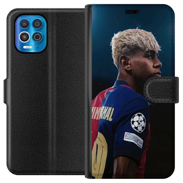 Motorola Edge S Lommeboketui Lamine Yamal - Barcelonas Wonderk