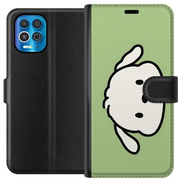 Motorola Edge S Tegnebogsetui Snoopy Flip