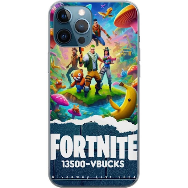 Apple iPhone 12 Pro Genomskinligt Skal Fortnite