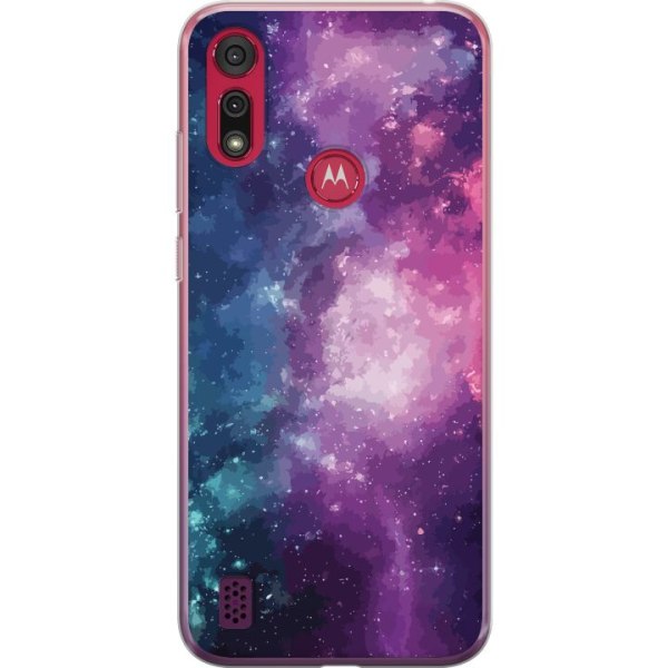 Motorola Moto E6s (2020) Läpinäkyvä kuori Nebula