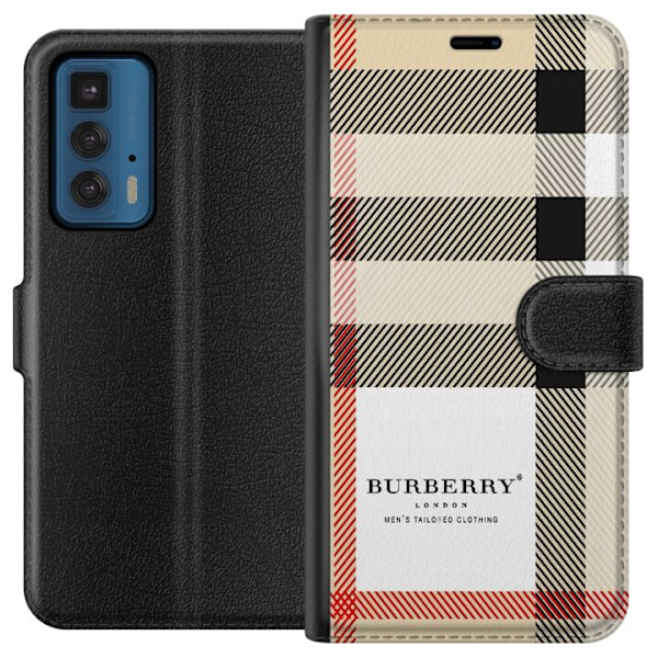 Motorola Edge 20 Pro Lompakkokotelo Burberry