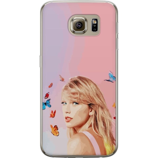 Samsung Galaxy S6 Gjennomsiktig deksel Taylor Swift Sommerfugl