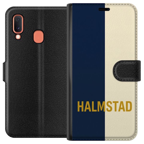Samsung Galaxy A20e Tegnebogsetui Halmstad – Fodbold
