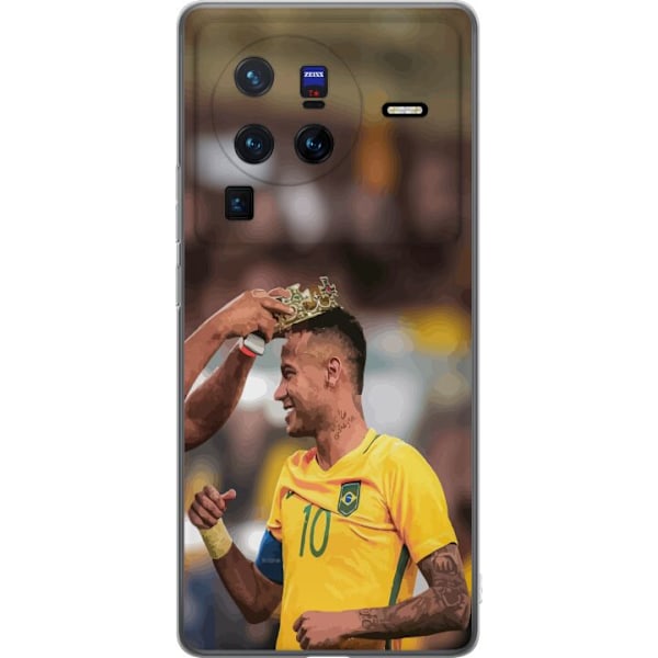 vivo X80 Pro Läpinäkyvä kuori Neymar