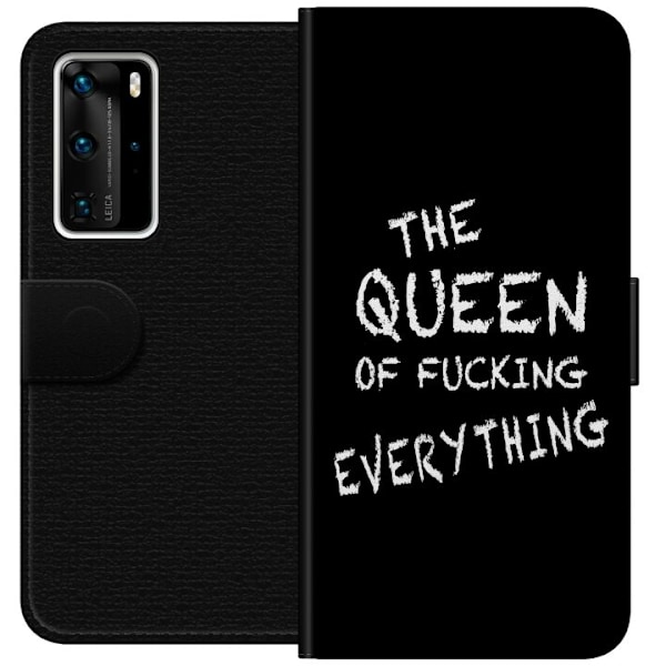 Huawei P40 Pro Lompakkokotelo Kaiken kuningatar