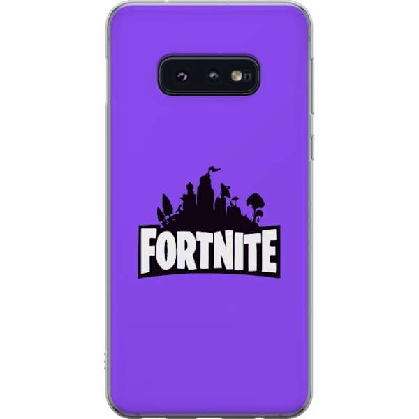 Samsung Galaxy S10e Läpinäkyvä kuori Fortnite