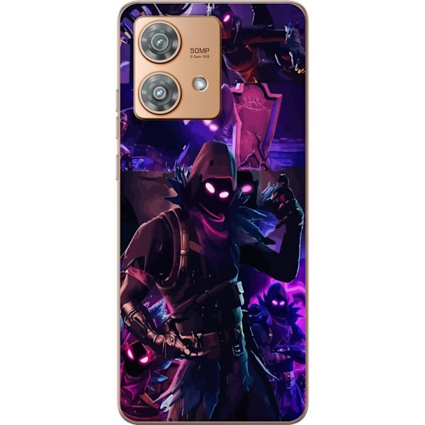 Motorola Edge 40 Neo Genomskinligt Skal Fortnite Raven