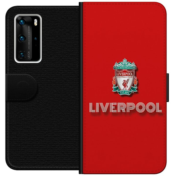 Huawei P40 Pro Tegnebogsetui Liverpool