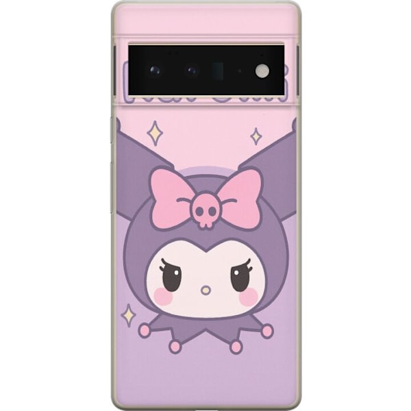 Google Pixel 6 Pro Gjennomsiktig deksel Kuromi Kawaii