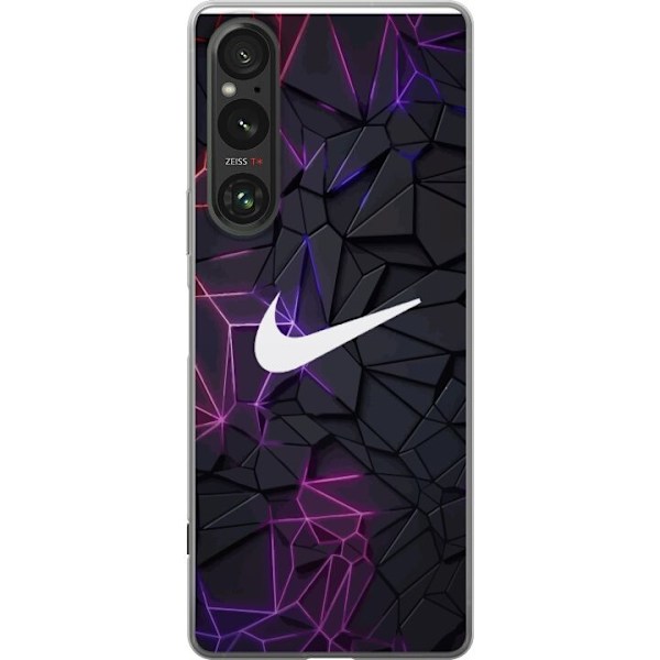 Sony Xperia 1 V Läpinäkyvä kuori Nike