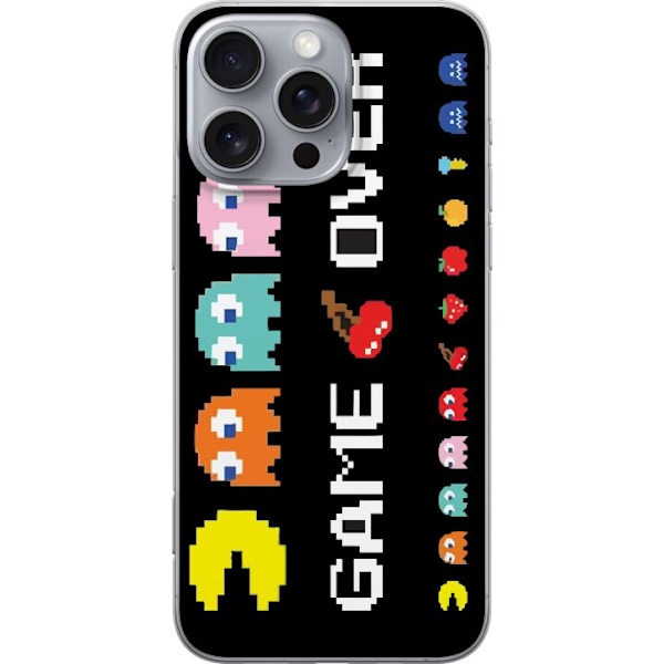 Apple iPhone 16 Pro Max Gennemsigtig cover Pac-Man