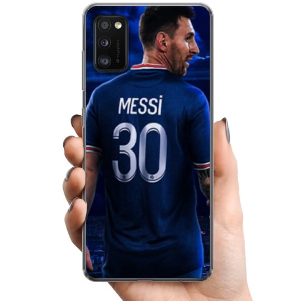 Samsung Galaxy A41 TPU Matkapuhelimen kuori Lionel Messi