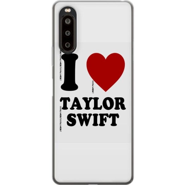Sony Xperia 10 II Gennemsigtig cover Taylor Swift