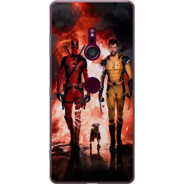Kompatibelt Mobildeksel til Sony Xperia XZ3 Wolverine Deadpool