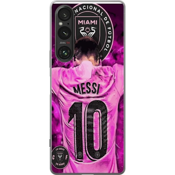 Sony Xperia 1 VI Läpinäkyvä kuori Messi